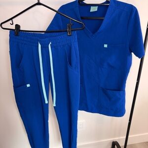 Women's Royal Blue Jogger Set